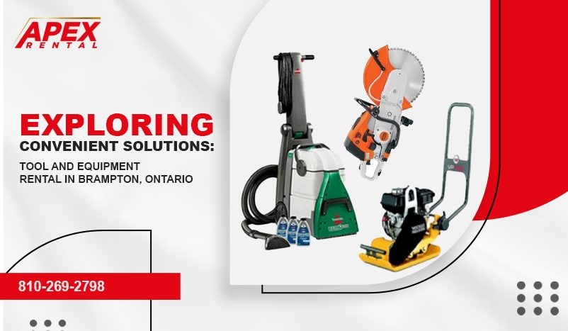 Tool and Equipment Rental in Mississauga